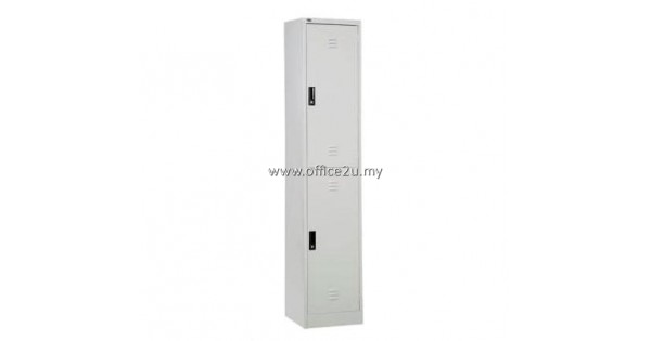 S024 Locker S-114/C 2-COMPARTMENT STEEL LOCKER