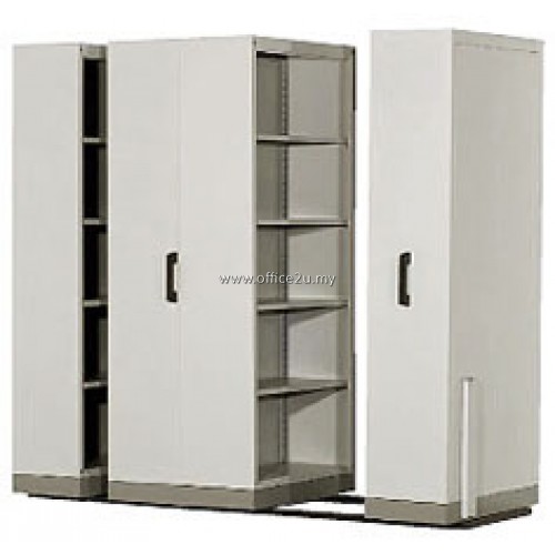 S-117 Mobile Steel Compactor With Dual Purpose Shelves